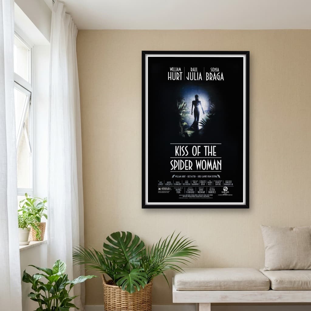 Quadro Decorativo O Beijo da Mulher Aranha