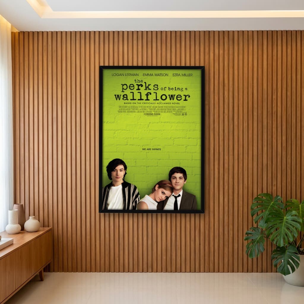Quadro Decorativo As Vantagens de Ser Invisível