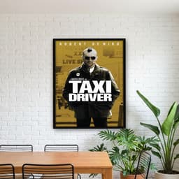 Quadro Decorativo Taxi Driver