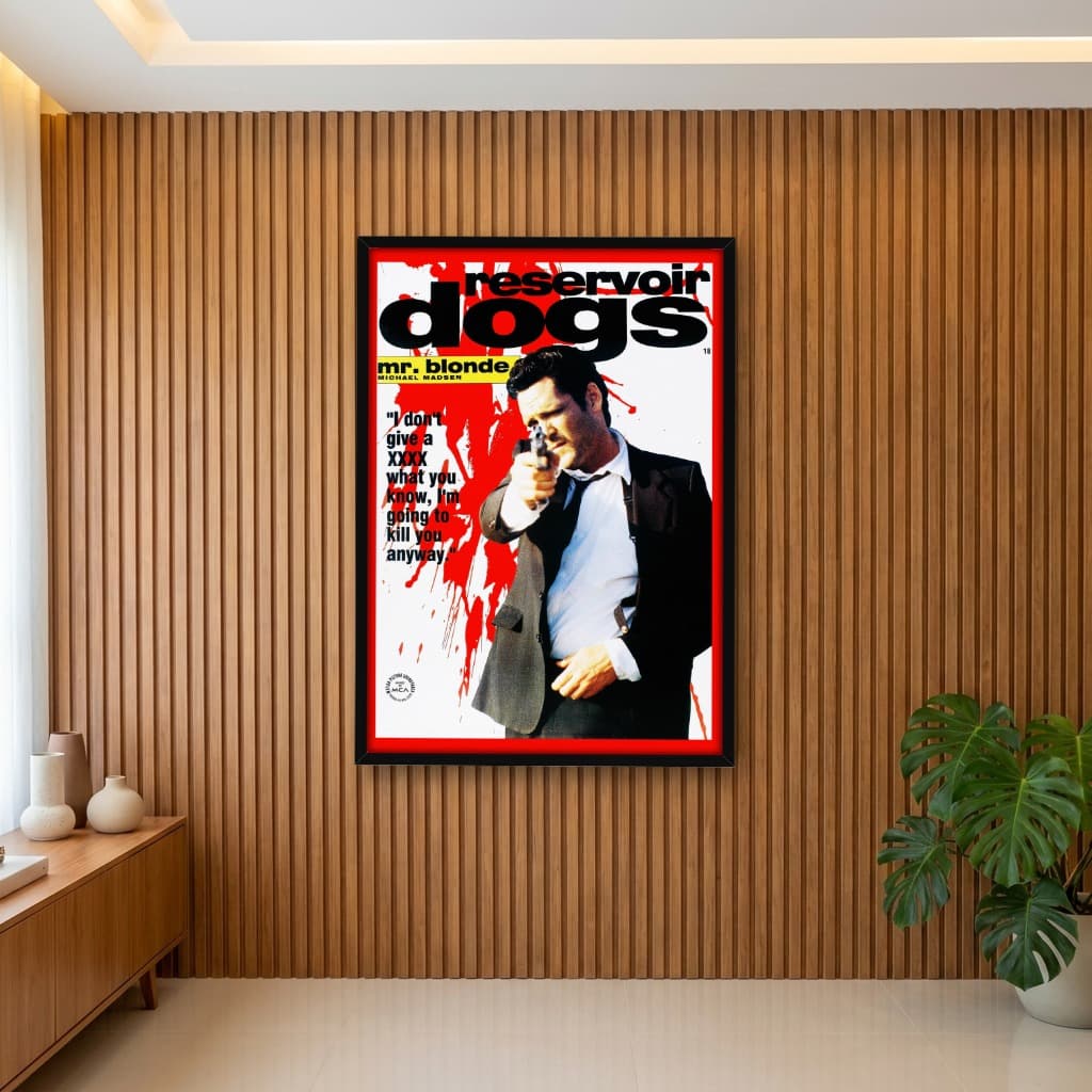 Quadro Decorativo Cães de Aluguel