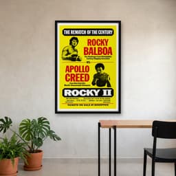 Quadro Decorativo Rocky II: A Revanche