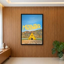 Quadro Decorativo Midsommar: O Mal Não Espera a Noite