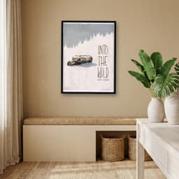 Quadro Decorativo Na Natureza Selvagem - Arte