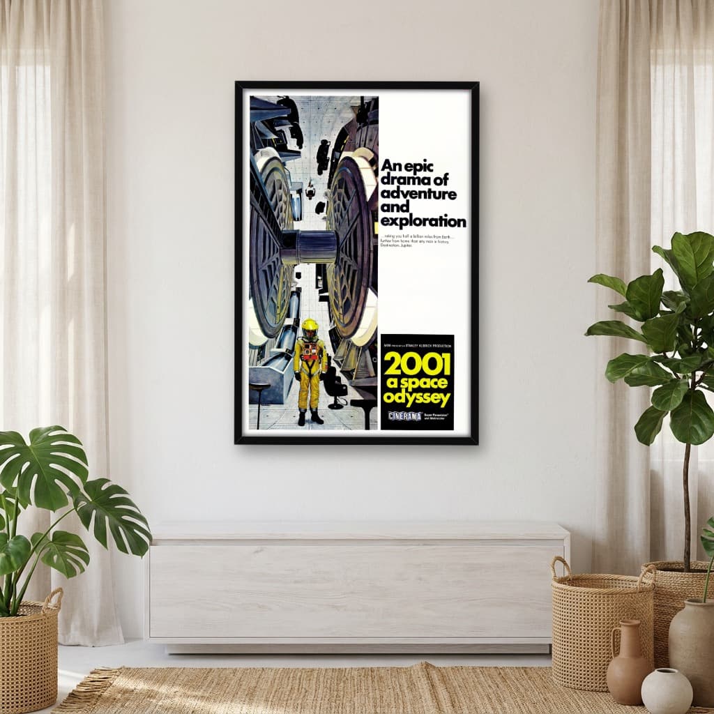Quadro Decorativo 2001: Uma Odisséia no Espaço - opção 2