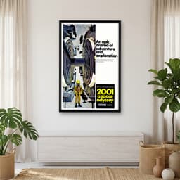 Quadro Decorativo 2001: Uma Odisséia no Espaço - opção 2