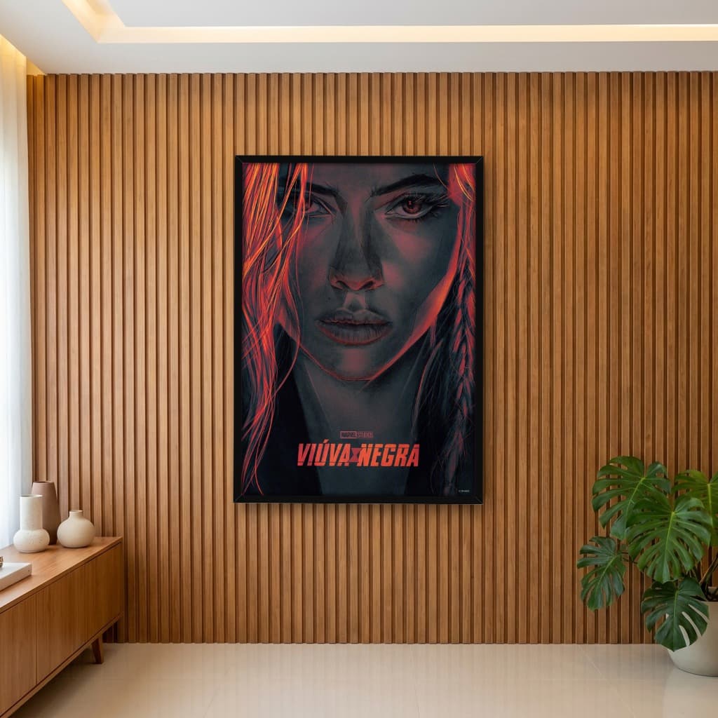 Quadro Decorativo Viúva Negra
