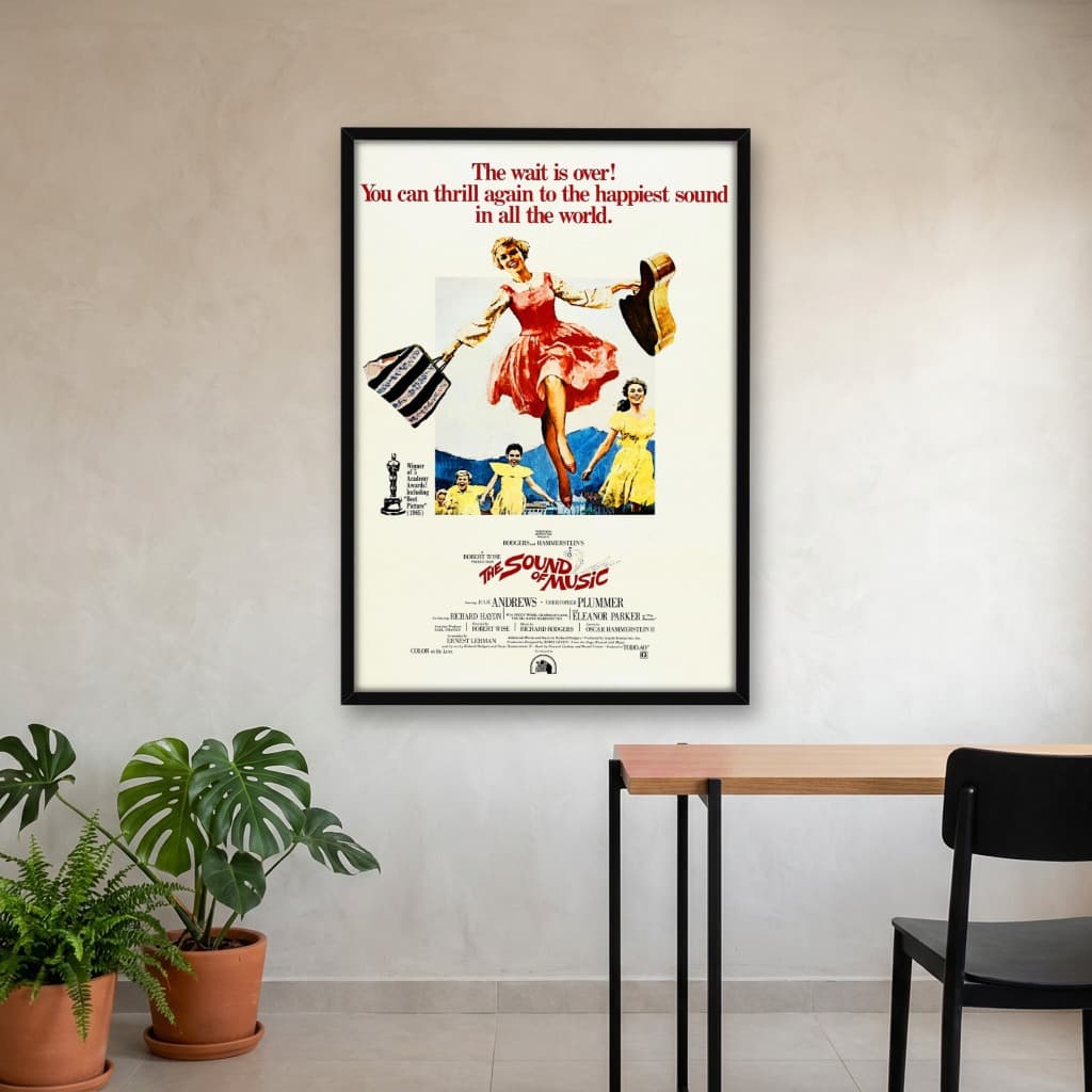 Quadro Decorativo A Noviça Rebelde - Clássico
