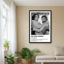 Quadro Decorativo Das Tripas Coração