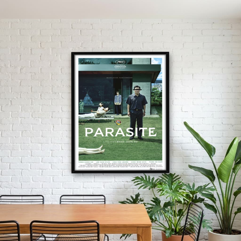 Quadro Decorativo Parasita de Bong Joon Ho