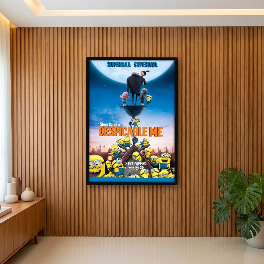 Quadro Decorativo Meu Malvado Favorito - opção 2