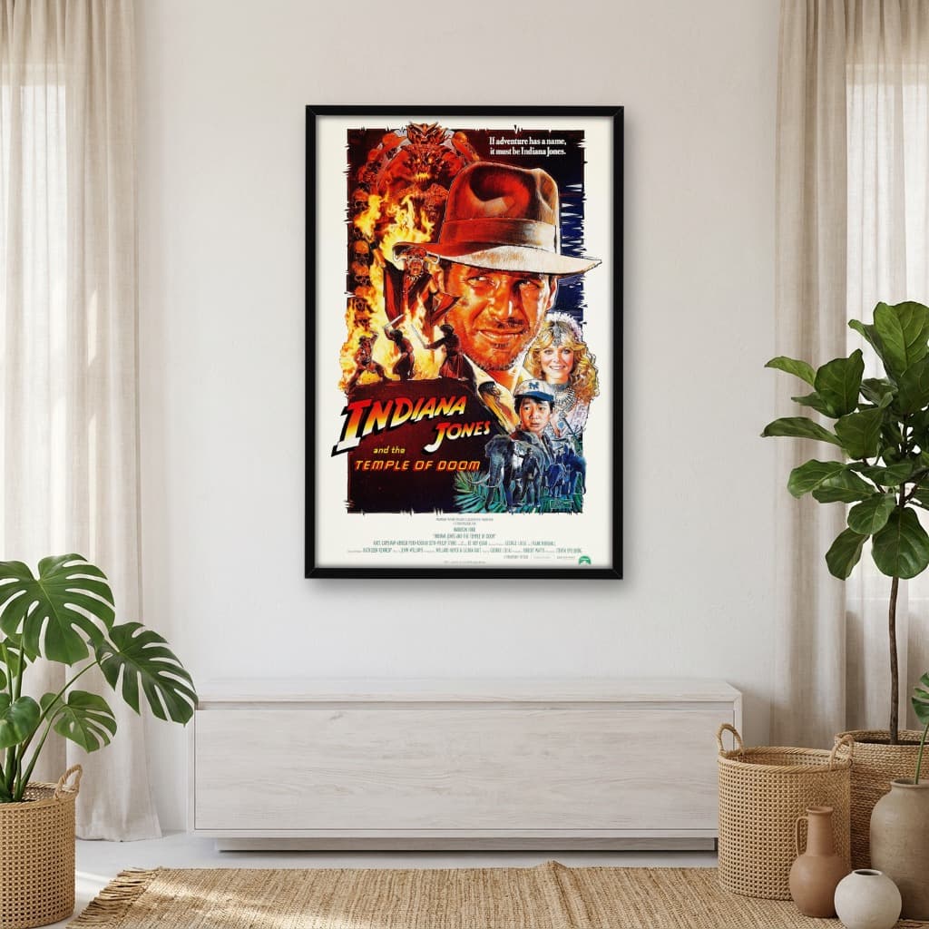 Quadro Decorativo Indiana Jones e o Templo da Perdição