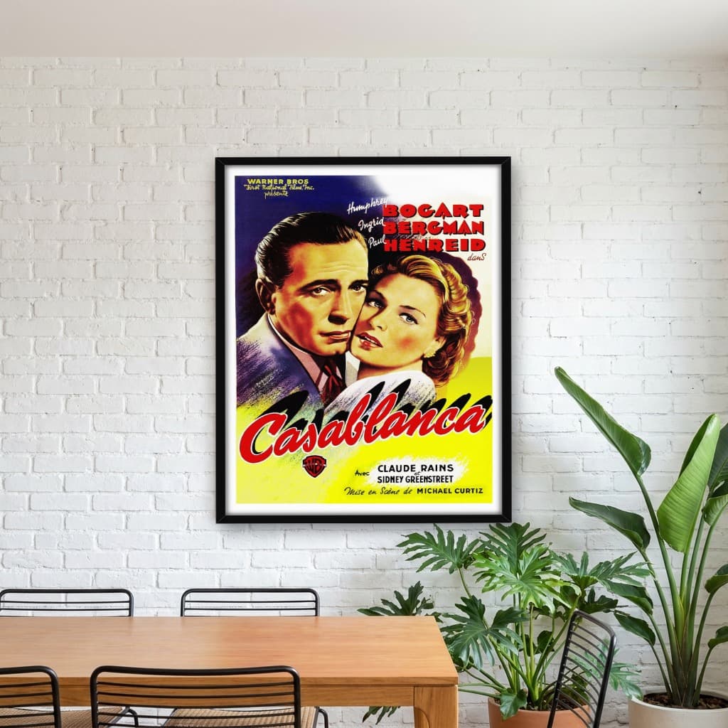 Quadro Decorativo Casablanca - Clássico IV