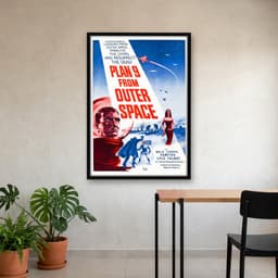 Quadro Decorativo Plano 9 do Espaço Sideral