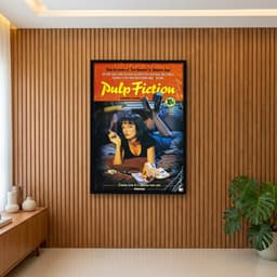 Quadro Decorativo Pulp Fiction - Tempo de Violência - opção 2