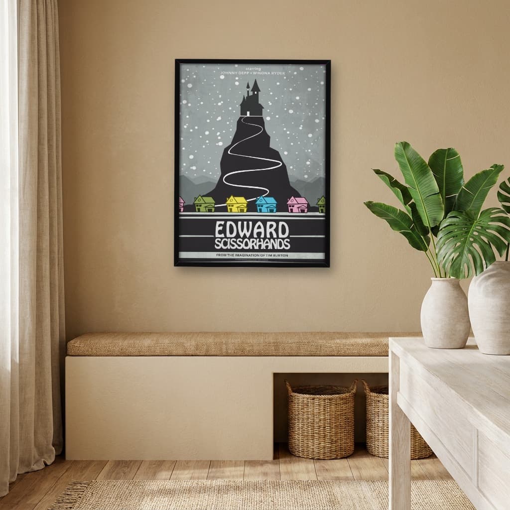 Quadro Decorativo Edward Mãos de Tesoura - Minimalista