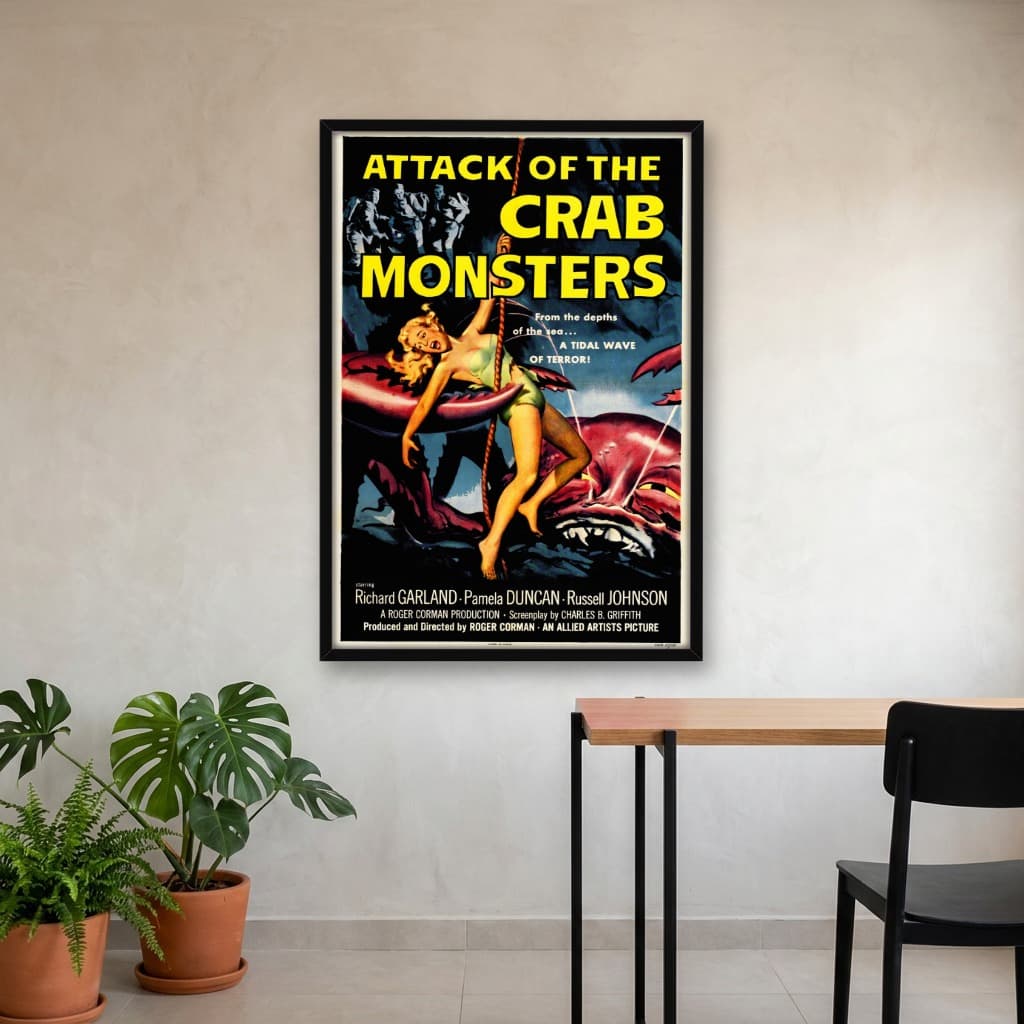 Quadro Decorativo Attack of the Crab Monsters