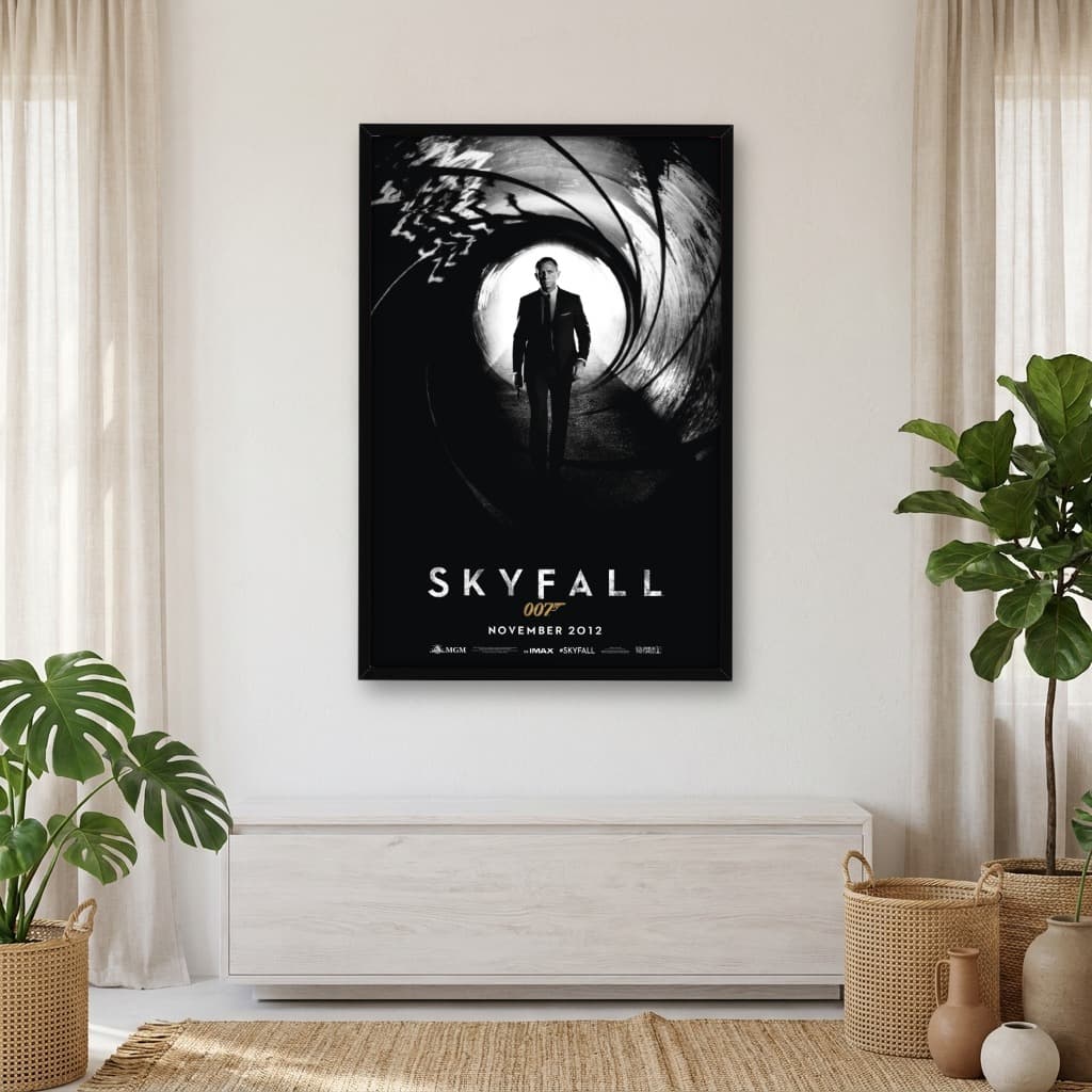Quadro Decorativo Operação Skyfall
