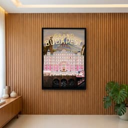 Quadro Decorativo O Grande Hotel Budapeste