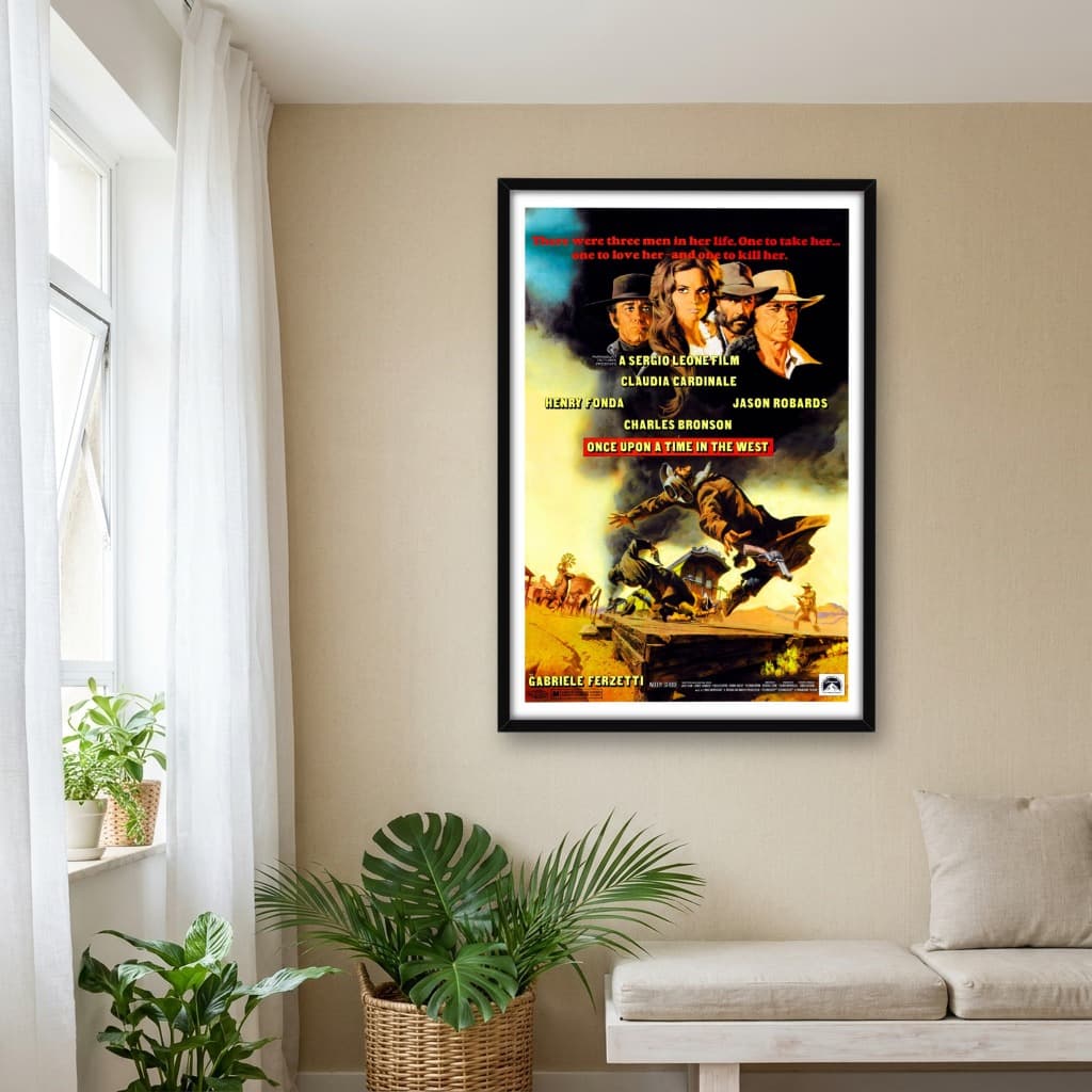 Quadro Decorativo Era uma Vez no Oeste