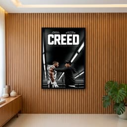 Quadro Decorativo Creed: Nascido para Lutar