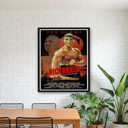 Quadro Decorativo Kickboxer: O Desafio do Dragão