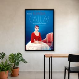 Quadro Decorativo Maria Callas: Em Suas Próprias Palavras