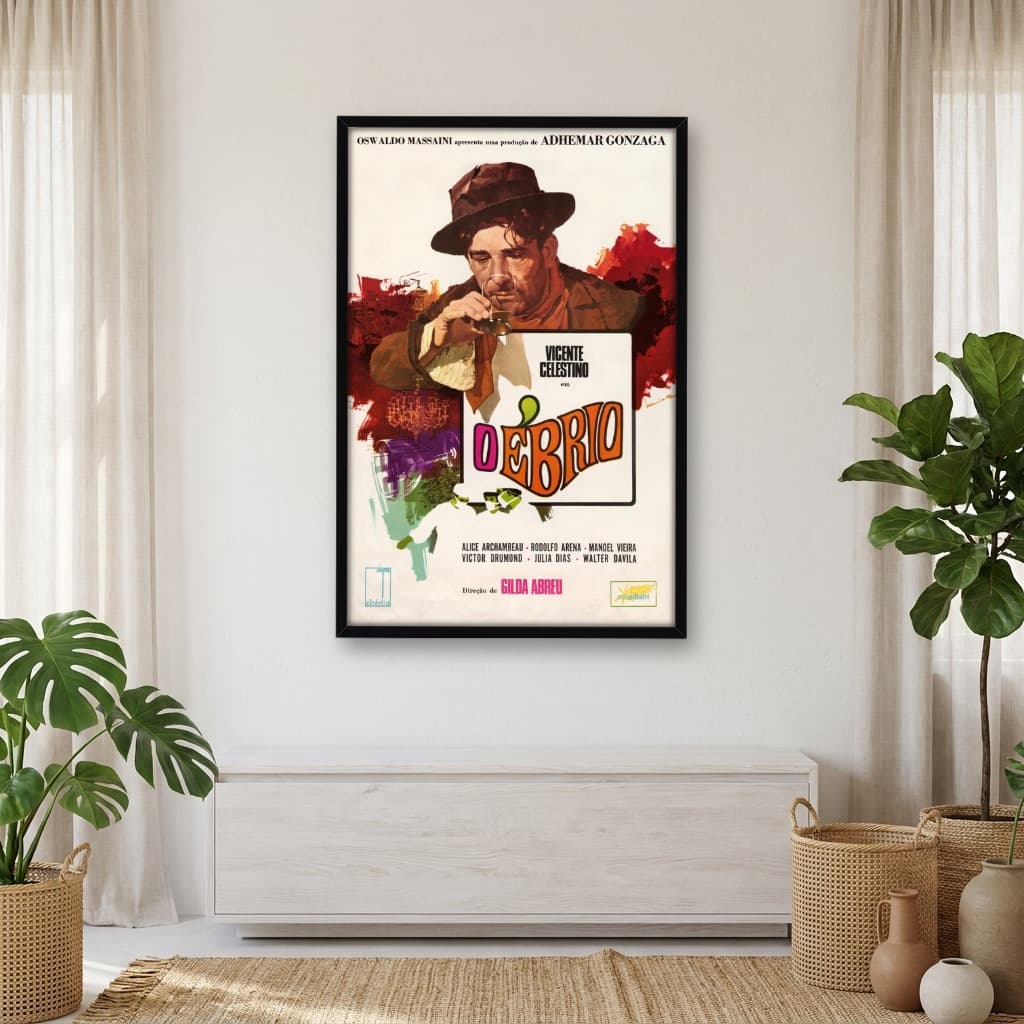 Quadro Decorativo O Ébrio