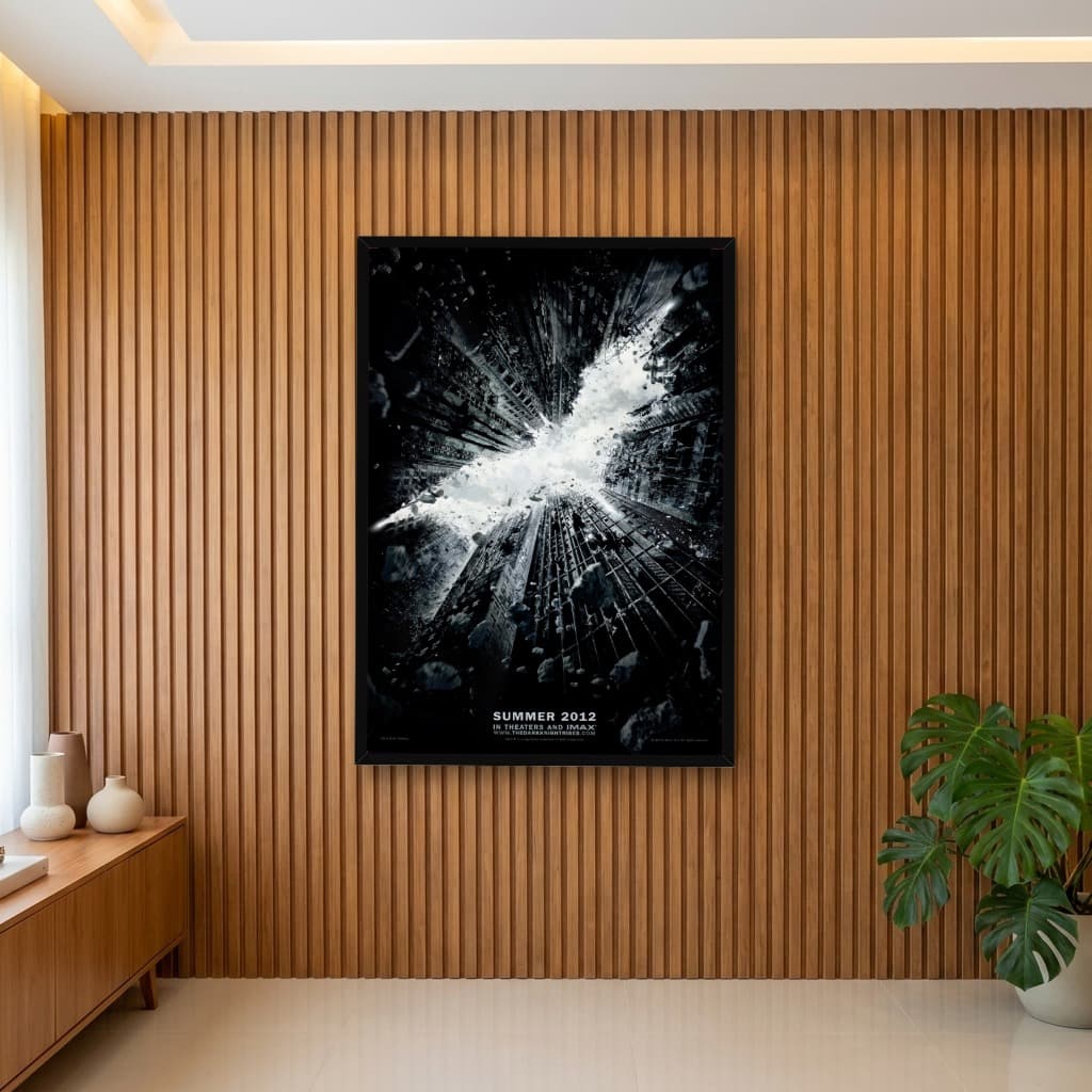 Quadro Decorativo Batman: O Cavaleiro das Trevas Ressurge