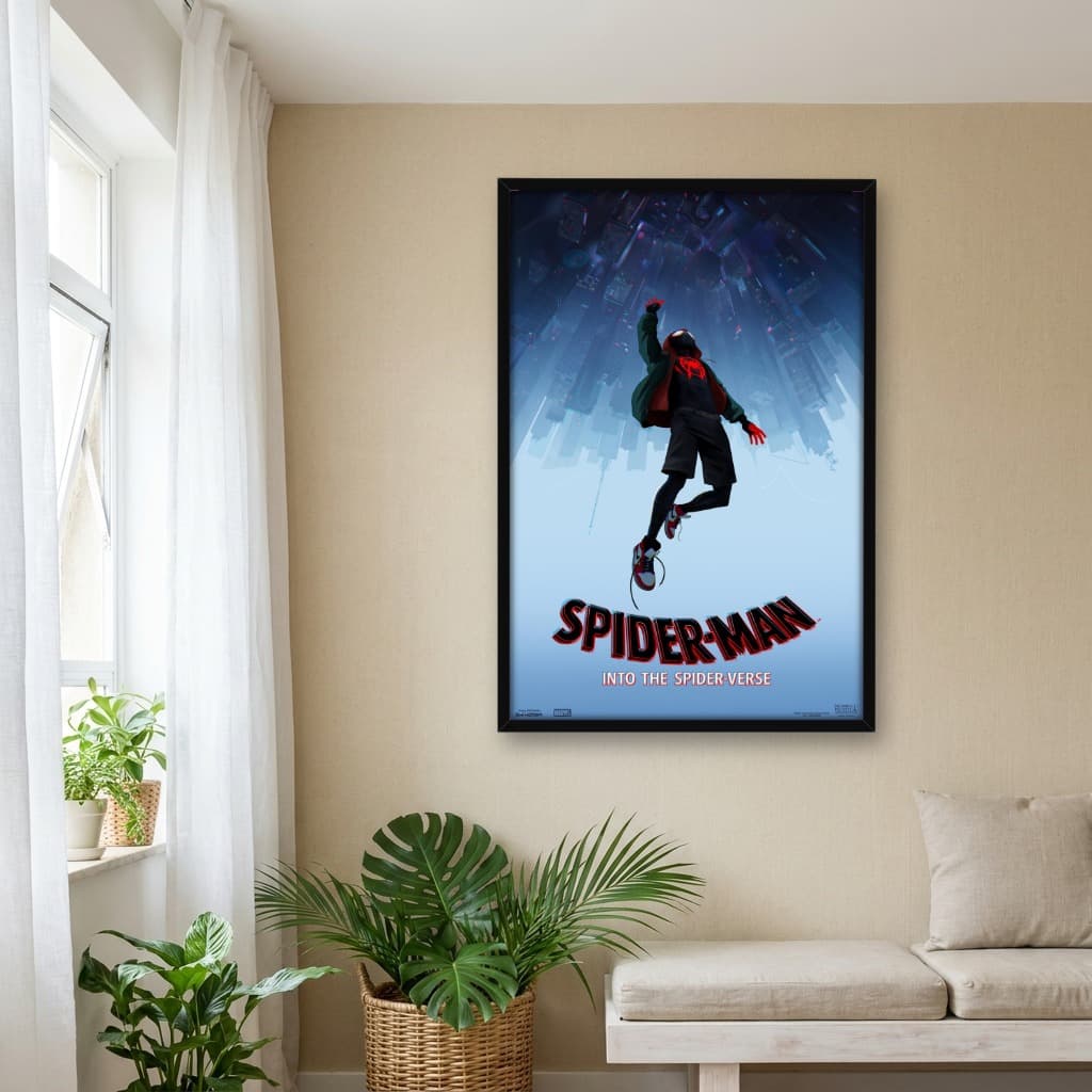 Quadro Decorativo Homem-Aranha no Aranhaverso