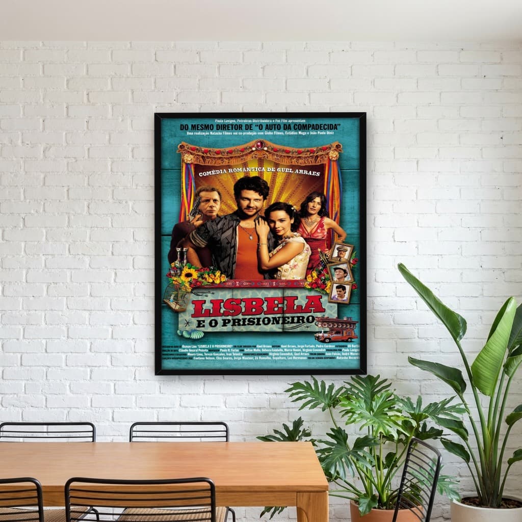 Quadro Decorativo Lisbela e o Prisioneiro