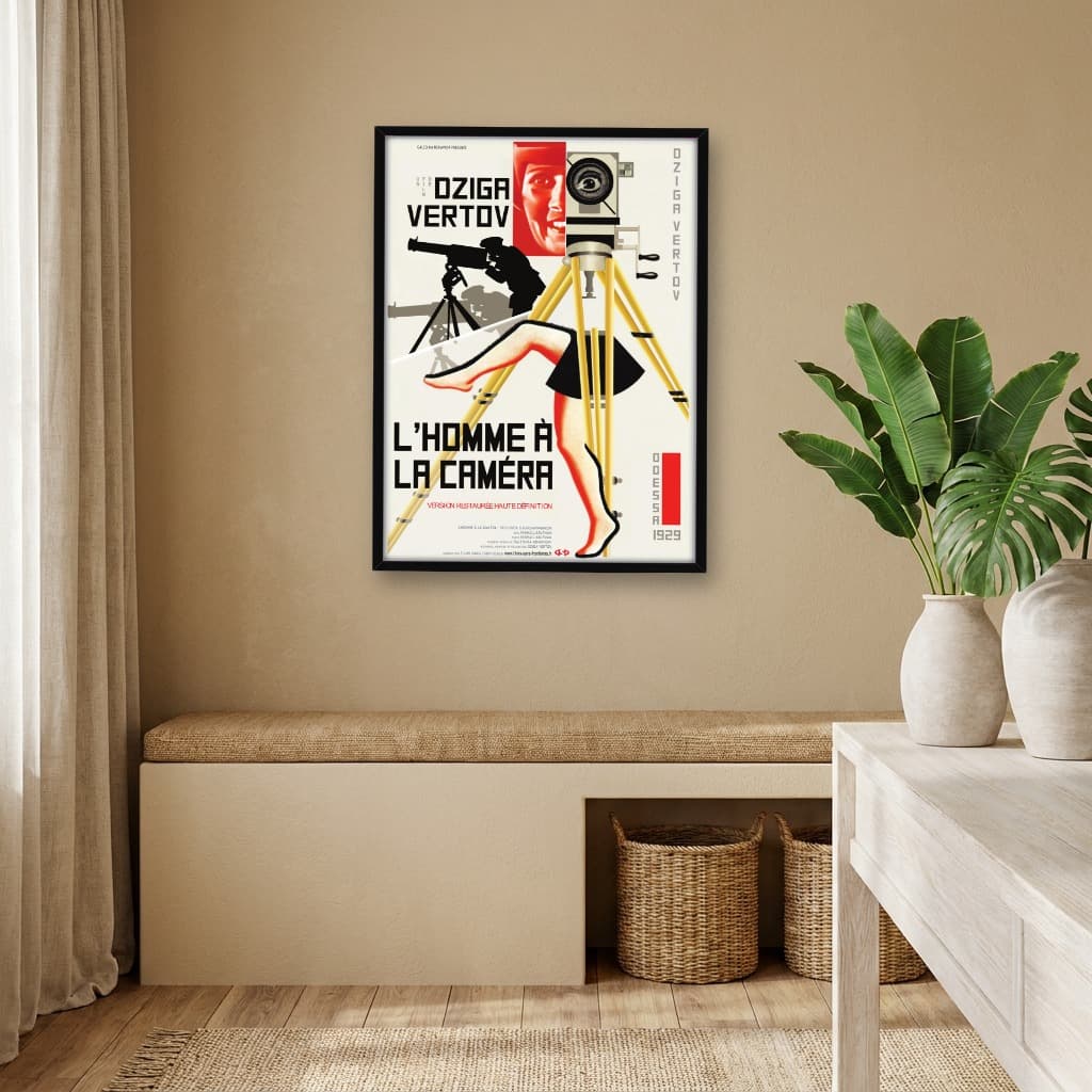 Quadro Decorativo Um Homem com uma Câmera - vs francês