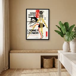 Quadro Decorativo Um Homem com uma Câmera - vs francês