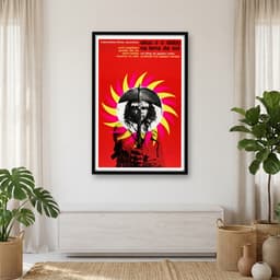 Quadro Decorativo Deus e o Diabo na Terra do Sol