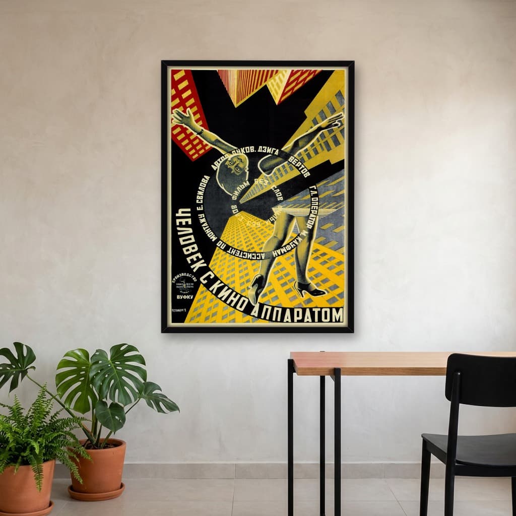 Quadro Decorativo Um Homem com uma Câmera - Clássico