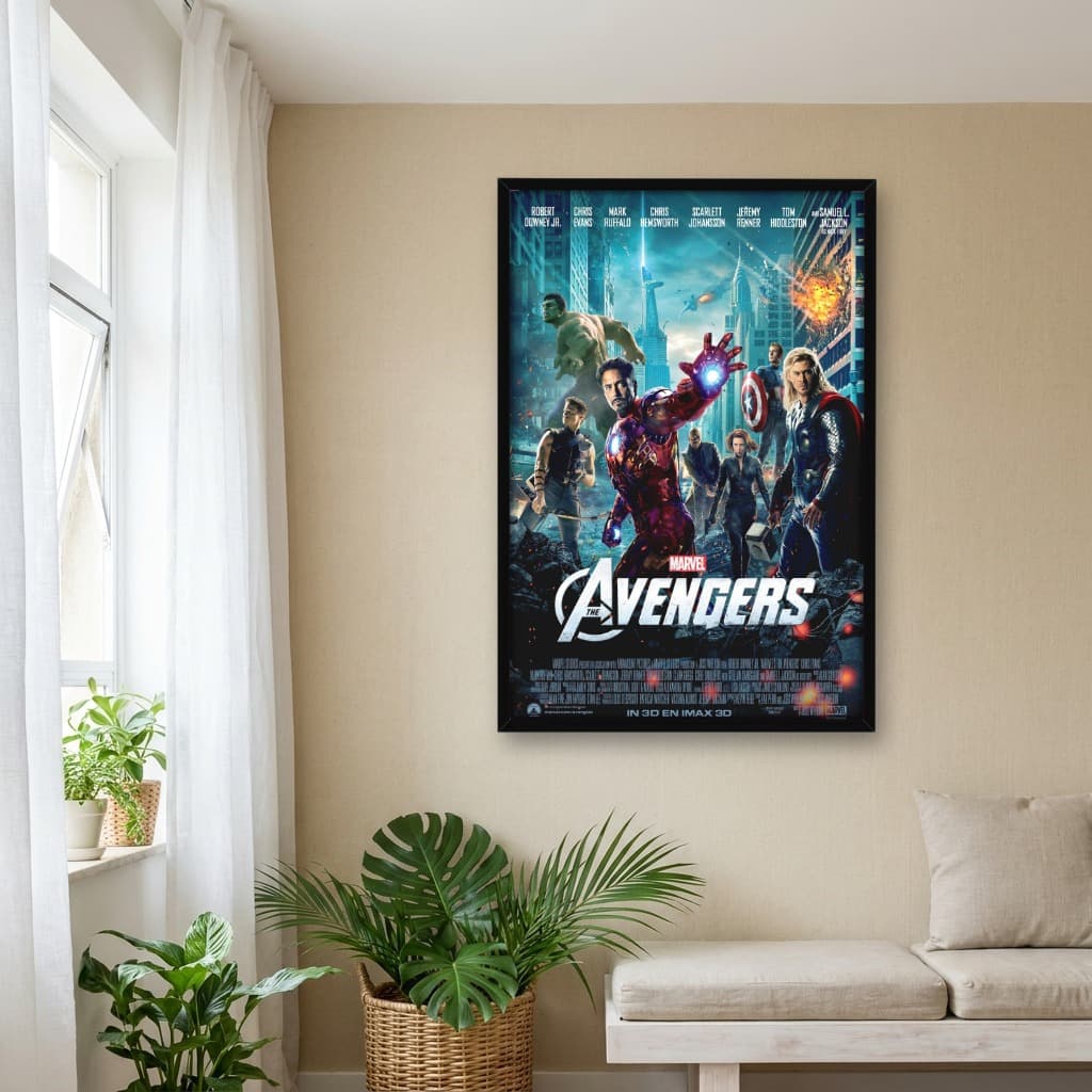 Quadro Decorativo Os Vingadores