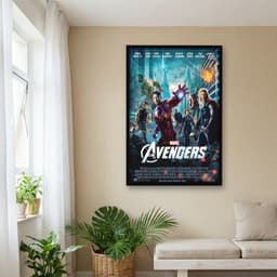 Quadro Decorativo Os Vingadores