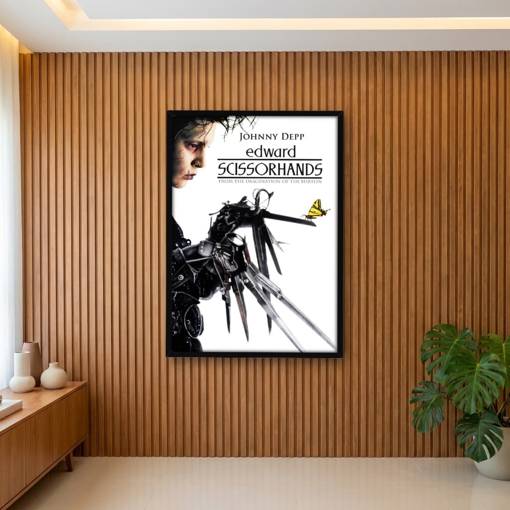 Quadro Decorativo Edward Mãos de Tesoura
