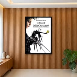 Quadro Decorativo Edward Mãos de Tesoura