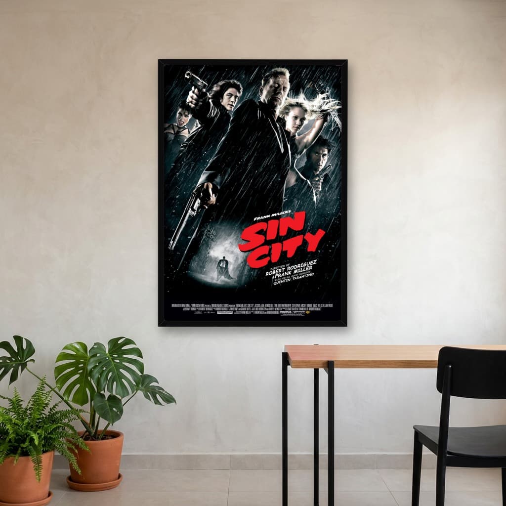 Quadro Decorativo Sin City: A Cidade do Pecado