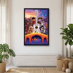 Quadro Decorativo Viva: A Vida é uma Festa