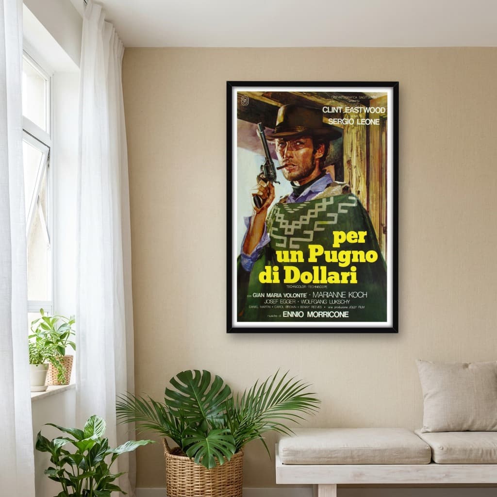 Quadro Decorativo Por um Punhado de Dólares
