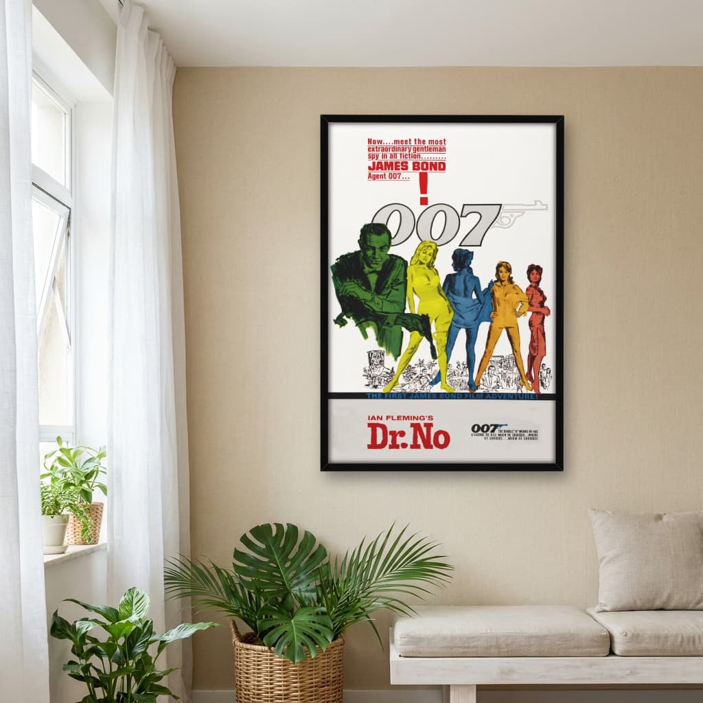 Quadro Decorativo Contra o Satânico Dr. No - 007