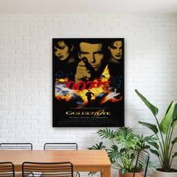 Quadro Decorativo Contra GoldenEye - 007
