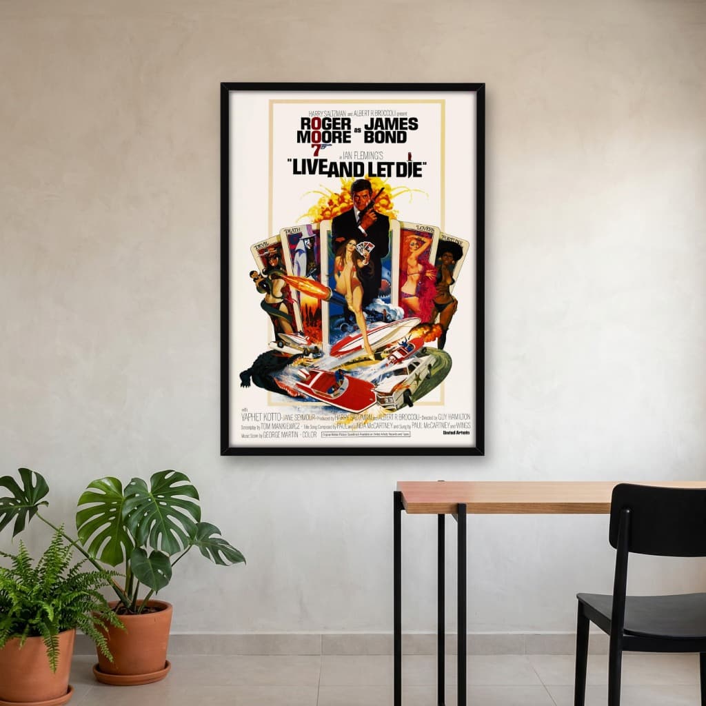 Quadro Decorativo Viva e Deixe Morrer - 007