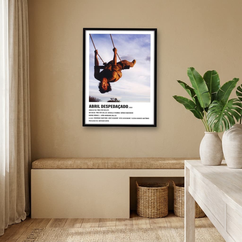 Quadro Decorativo Abril Despedaçado