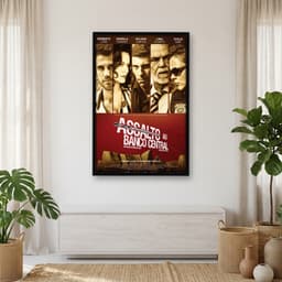 Quadro Decorativo Assalto ao Banco Central