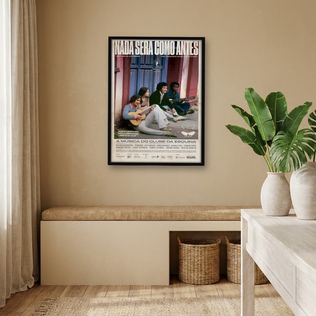 Quadro Decorativo Nada Será como Antes