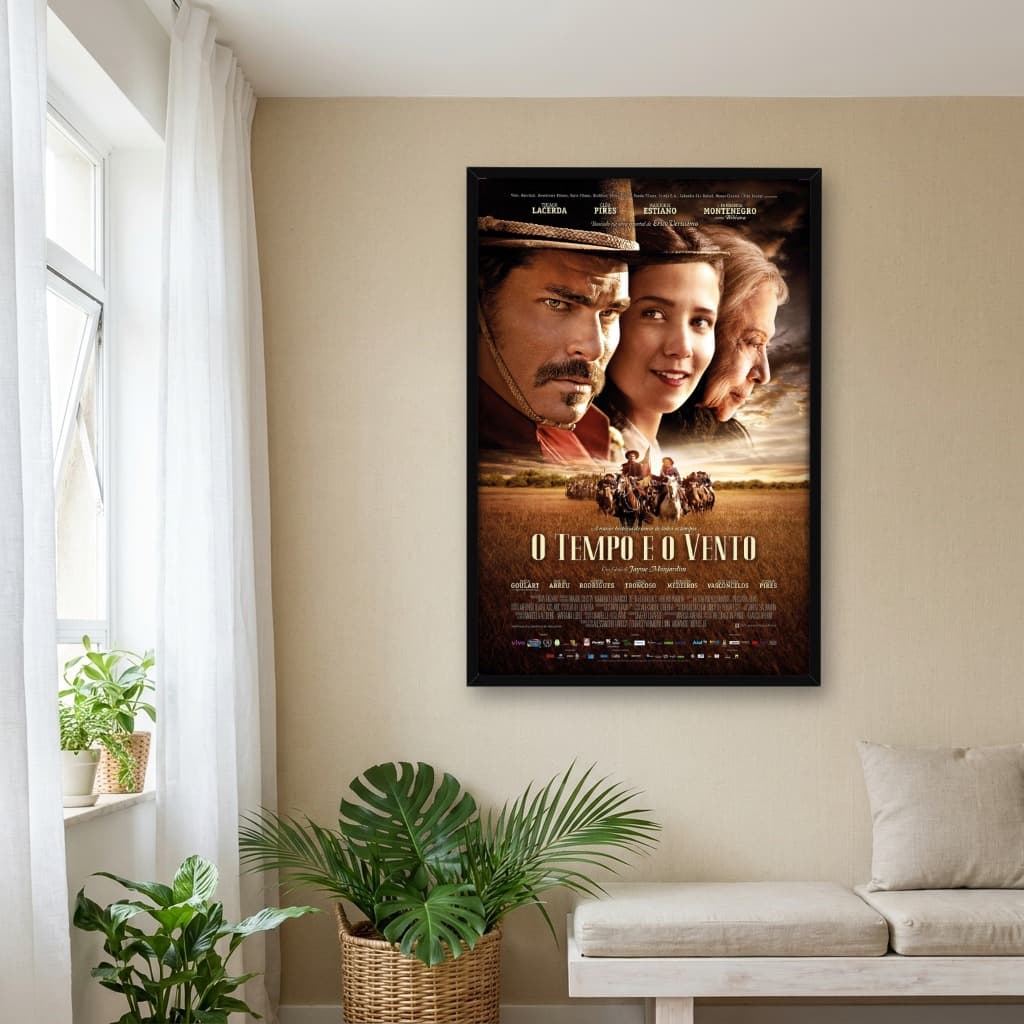 Quadro Decorativo O Tempo e o Vento