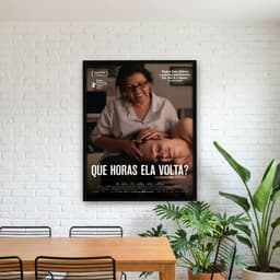 Quadro Decorativo Que Horas Ela Volta - vs Francês