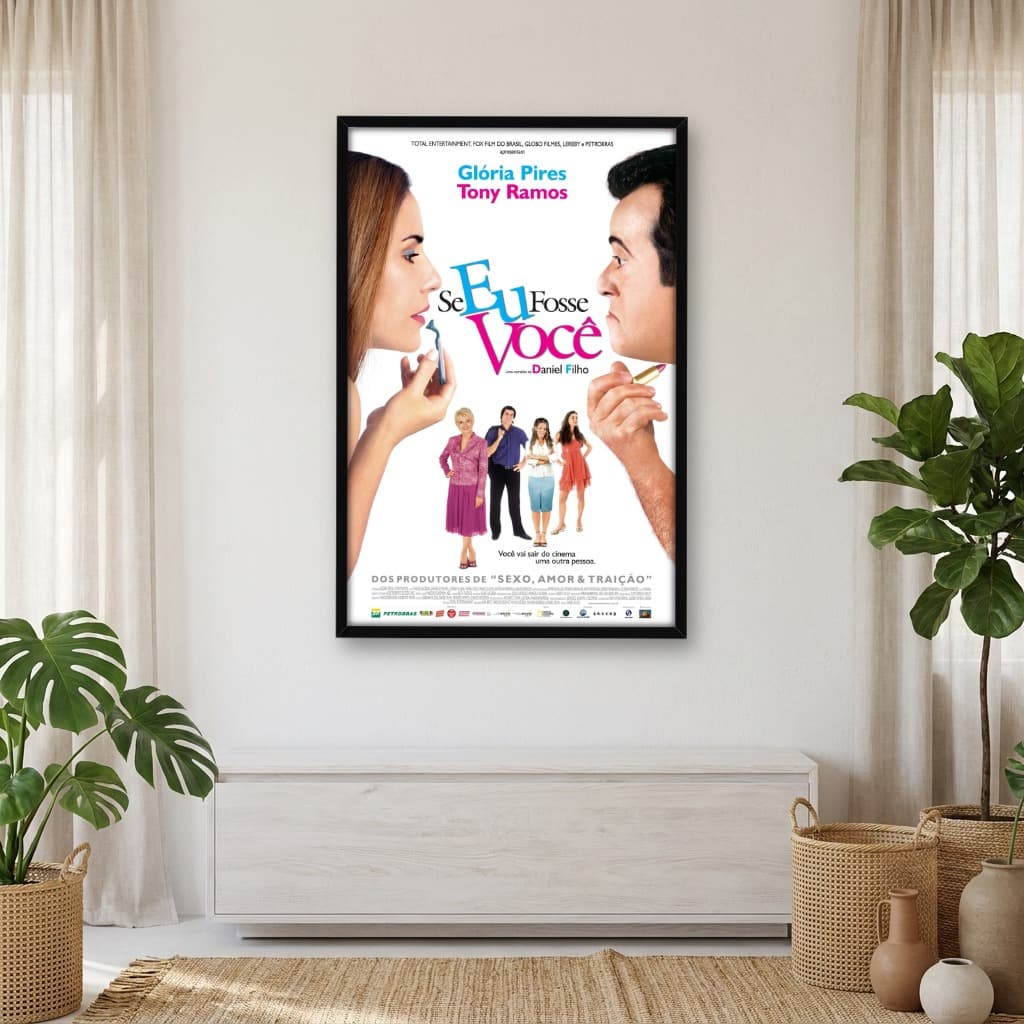 Quadro Decorativo Se Eu Fosse Você